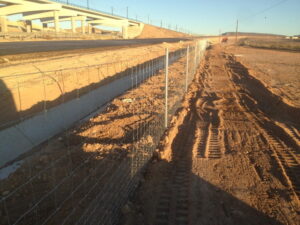 Vallado Autovía A33 Almansa Albacete | Cerralba Cerramientos Albacete