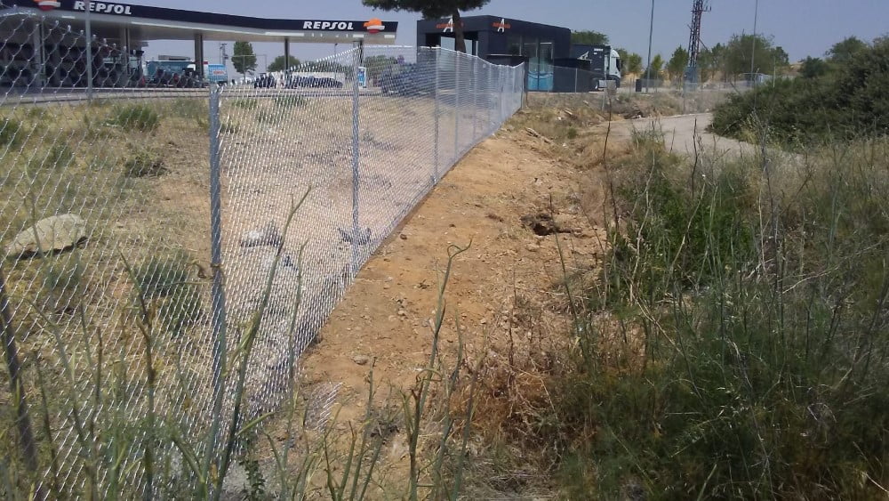vallado malla simple torsión Zafra de Zancara Cuenca