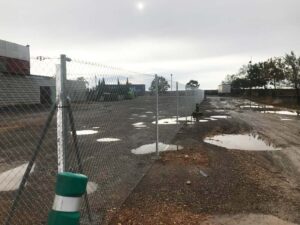 Vallado perimetral con malla simple torsión | Área de descanso Albacete