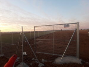 Malla ST Pedroñeras, Cuenca | Trabajos realizados Cerramientos Albacete, Cerralba